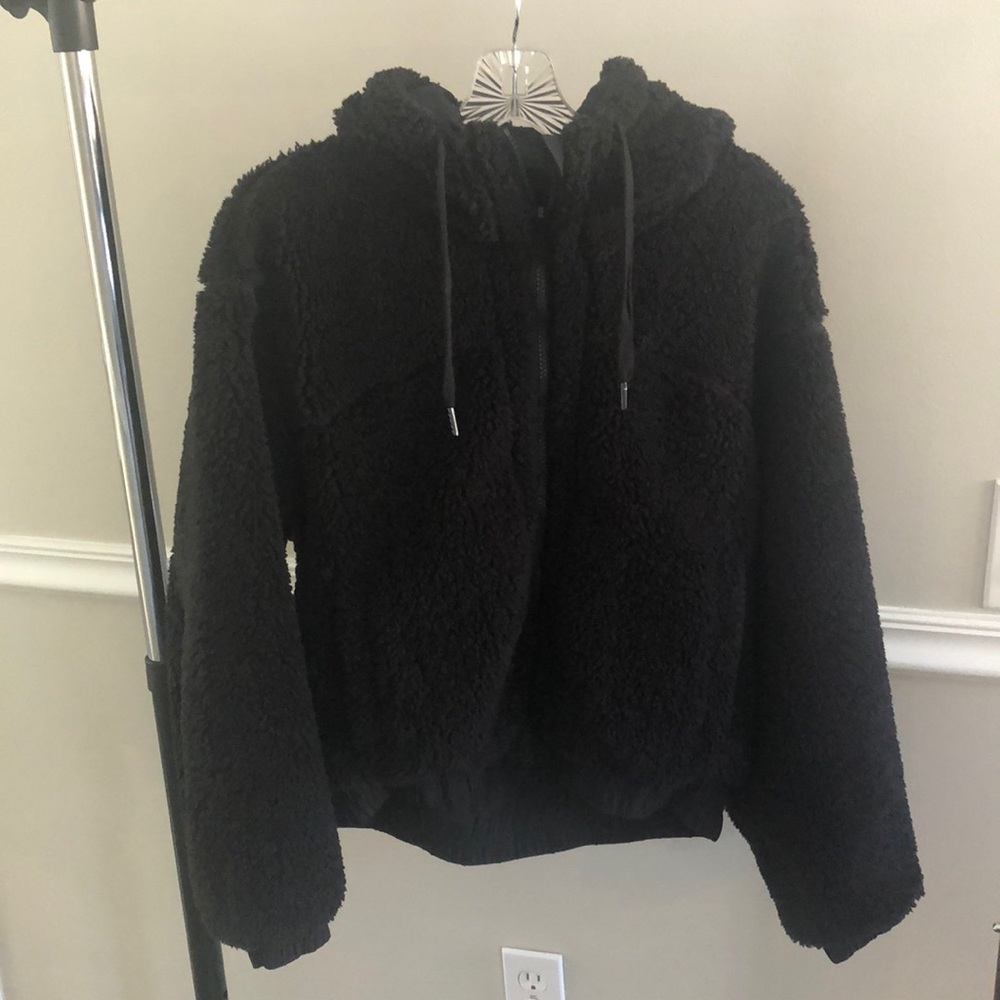 lululemon athletica Black Teddy Jacket